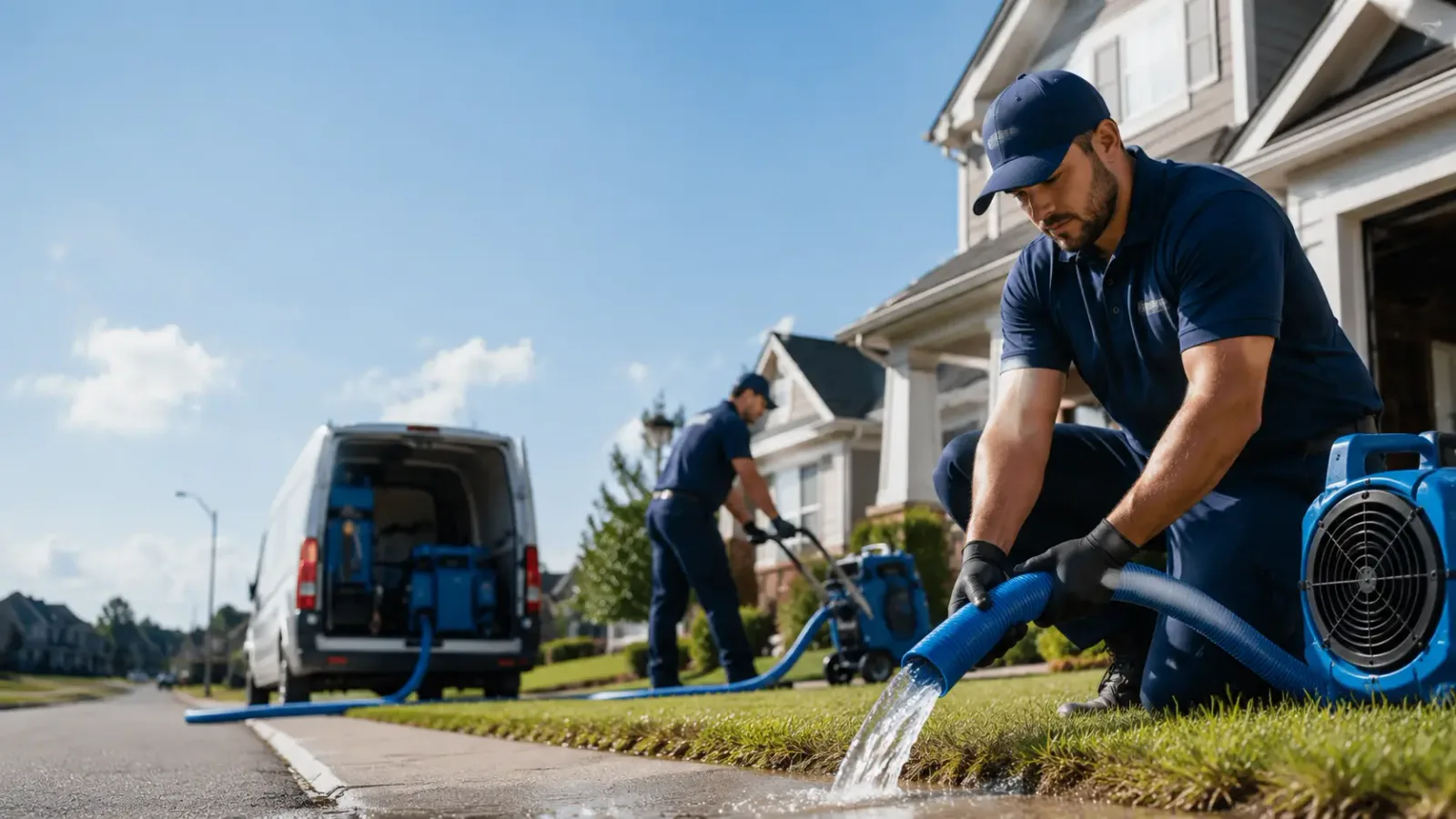 Flood Damage Restoration in Freeman Spur, IL
